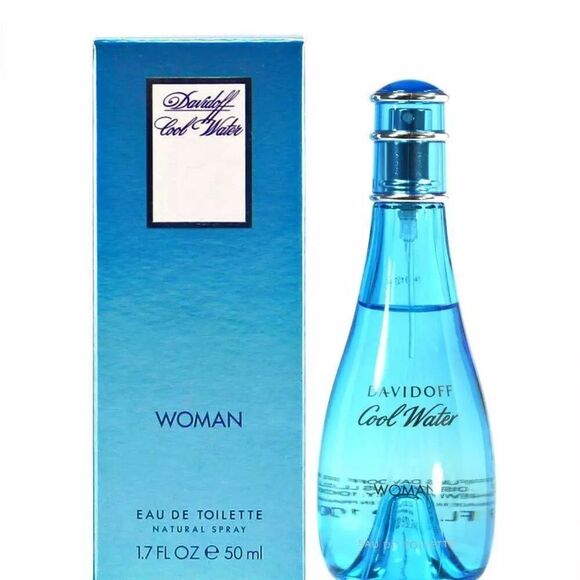 Davidoff Cool Water Woman Eau de Toilette - Blue - Picture 1 of 2